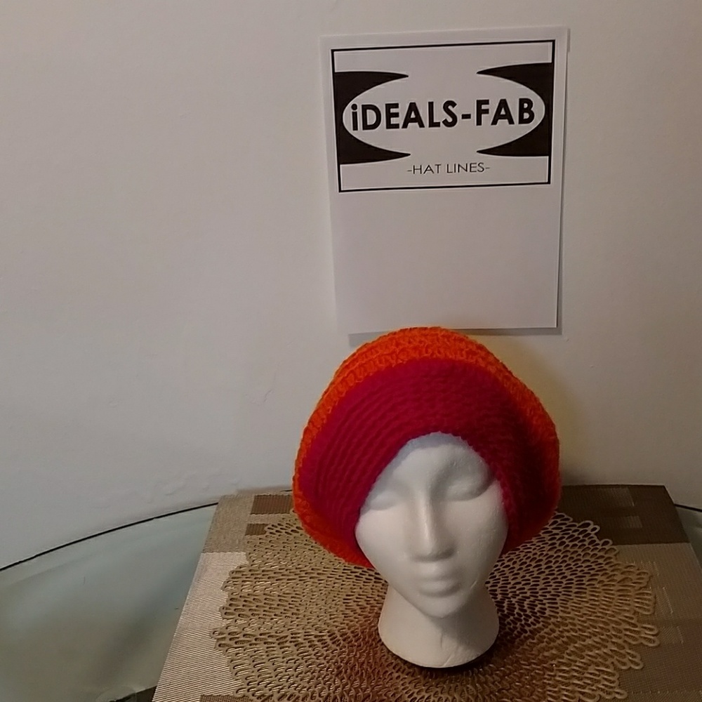 Custom made crochet Beanie hat
